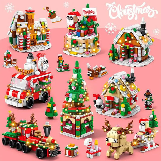 Christmas 6 in 1 - building blocks